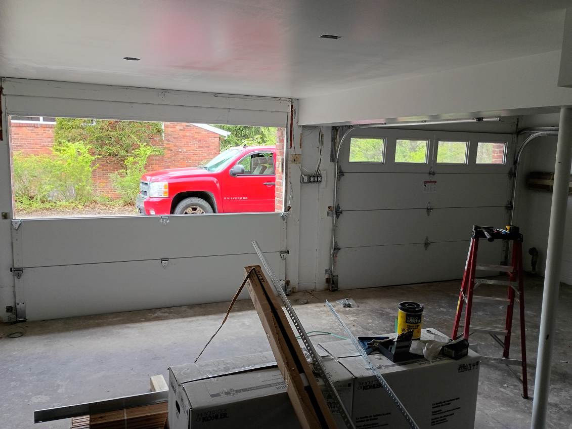 Two-car door replacement